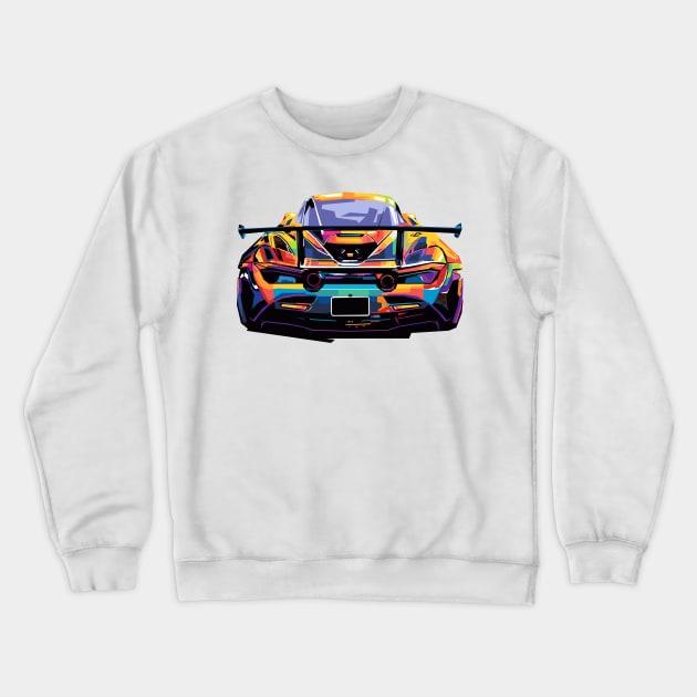 Super Car Crewneck Sweatshirt by Wijaya6661